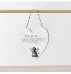 'Someone We Love is in Heaven' Pebble Hanger