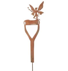 An adorable fairy on a spade stake. Great for adding some whimsical charm to any garden.
