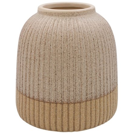 Sandstone Vase, 15cm