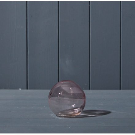 Lavender Globe Glass Vase (8cm)