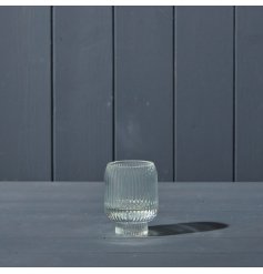 This candle holder measures 8.3cm and features a unique two-way design, allowing you to display your favourite candles