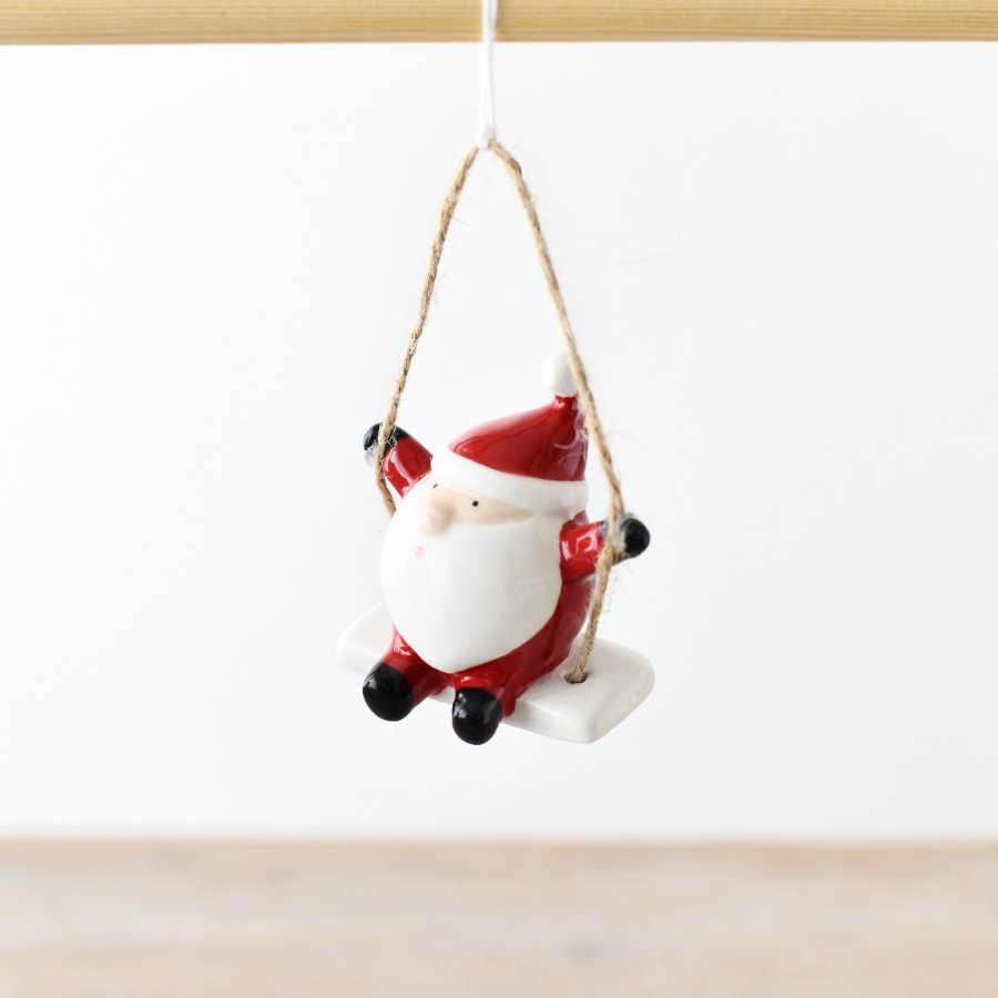Red Ceramic Swinging Gonk