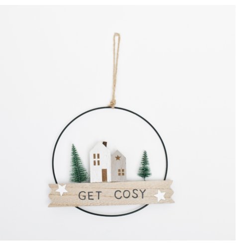 Hanging  Metal Frame Get Cosy Deco