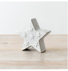 Ceramic Natural Glazed Star