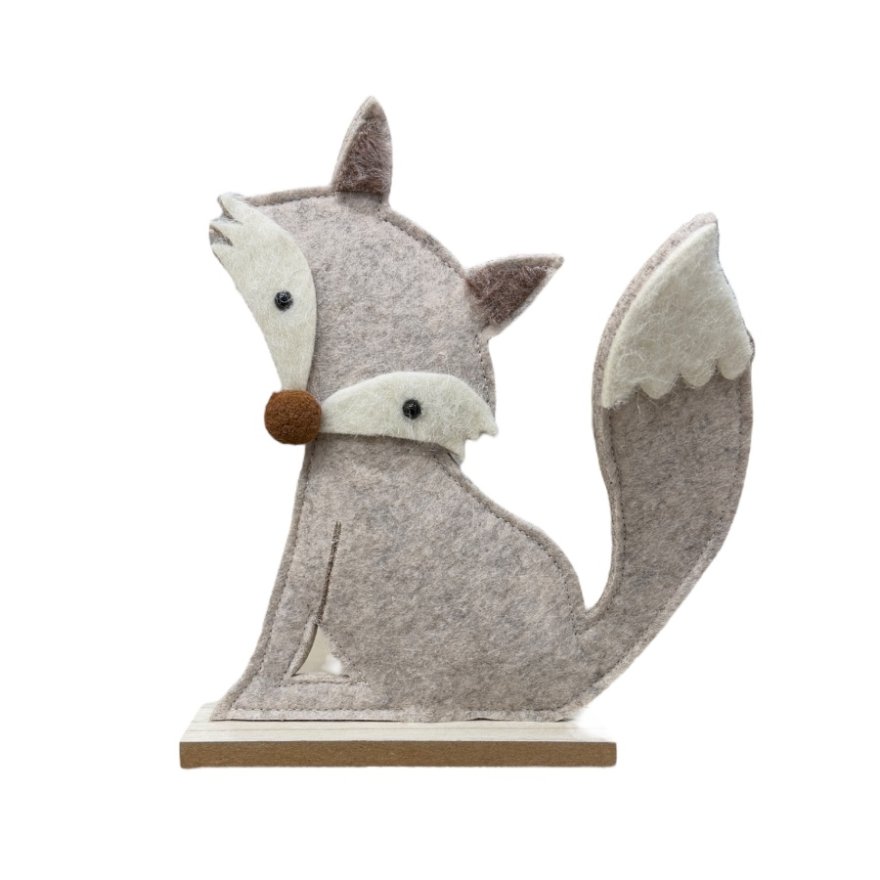 Neutral Fox Decoration