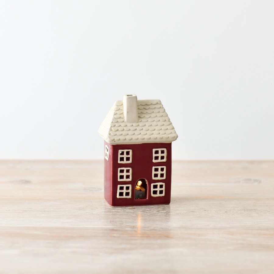 Ceramic Red House LED