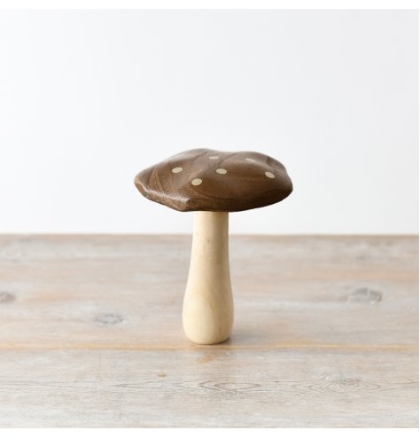 Stylish mushroom ornament with a dazzling design - perfect for any trend-forward decor