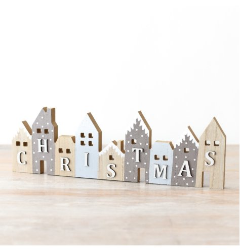 Get in the holiday spirit with our adorable wooden Christmas sign. Perfect for adding a festive touch to your home dec