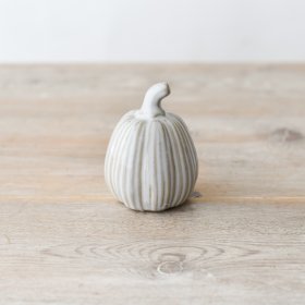 Add some seasonal charm to your Halloween decor with this charming pumpkin. Sweet and stylish