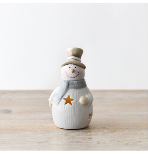 13cm Light Up Snowman