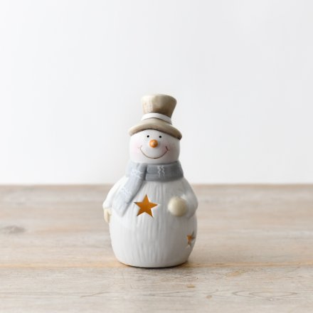 13cm Light Up Snowman