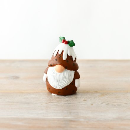 Christmas Pudding Gonk, 10cm