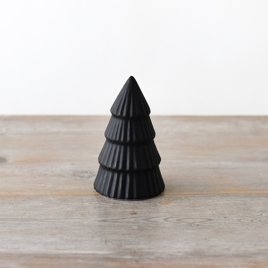 Enhance your holiday decor with our 12cm ornament in sleek black