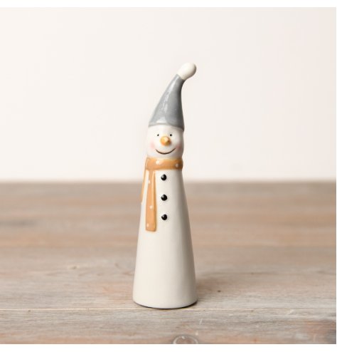 Ceramic Snowman 16cm