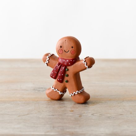 10cm Gingerbread Man Figure