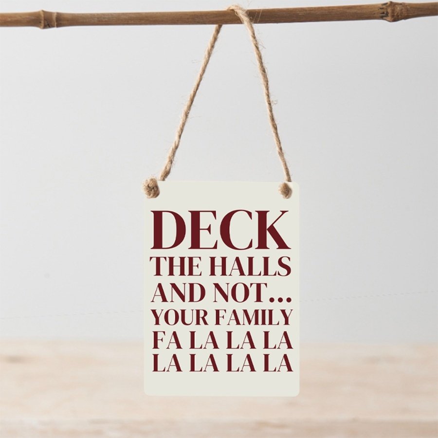 Mini Dangler, Deck The Halls, 9cm