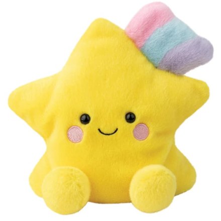 A bright yellow soft toy from the Cuddle Pals range, meet Pisces the star.