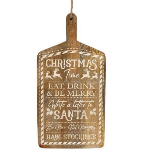 Christmas Time Serving Board 50cm