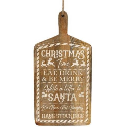 Christmas Time Serving Board 50cm