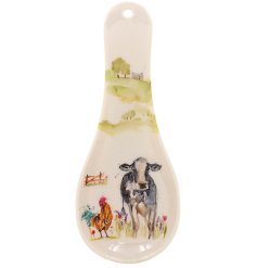 Add some charm to your kitchen with this adorable spoon rest