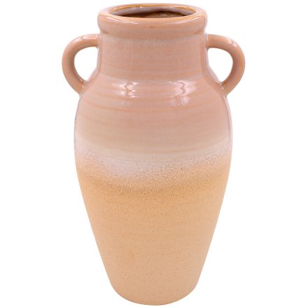 30cm Pink Ceramic Vase