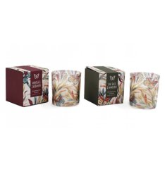Butterfly Boxed Candle 7.5cm 2 Assorted 