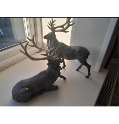2/A Reindeer Stag Ornament, 27cm