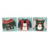 Xmas Jumper Napkins Pack of 12 Mix Designs