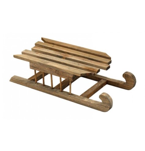 Wooden Sleigh 35cm