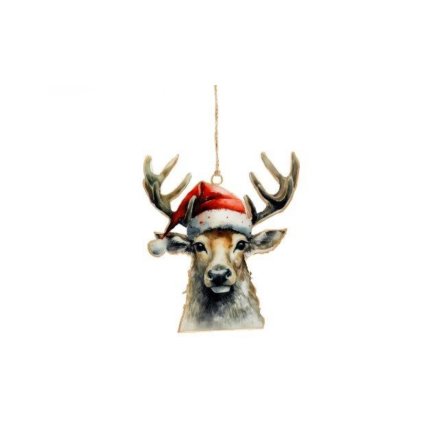 Reindeer Hanging Decoration 14cm