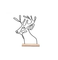 Wire Deer Ornament 25cm