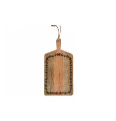 This mangowood chopping board would make a grwat addition to your kitchen