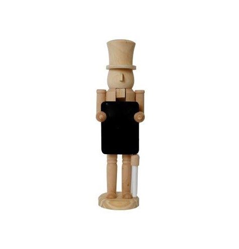 Nutcracker Soldier with Chalk Board, 30cm