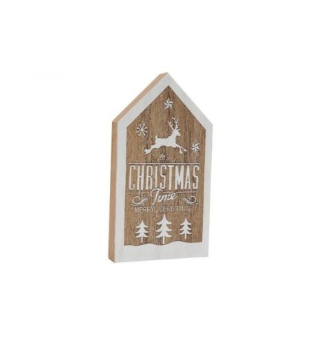 Update toye christmas deco this season with this cute standing house 