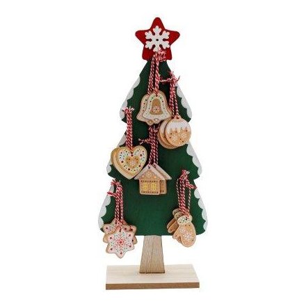 5cm Gingerbread Hang Decoration - 3/A