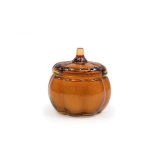 Decorate your room with this pumpkin shaped candle pot