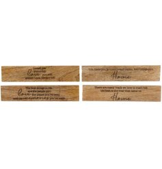 4/A Love/home Wooden Plaques Signs 26cm