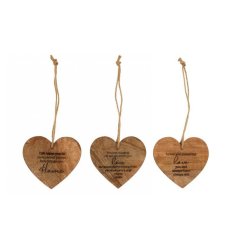 This heart deco would make a ideal housewarming gift.