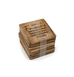 Perfect for holiday gifting or home decorating, these coasters are an essential addition to any celebration or new hom