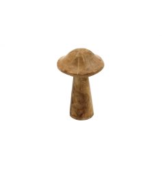 Enhance your home decor with this trendy mushroom ornament, adding rustic charm to any space