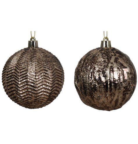 2/a Rustic Black Baubles