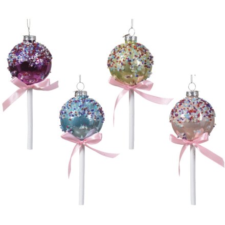 Colourful Hanging Lollipops 4/a