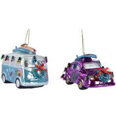 Xmas Beach Cars/Van Hangers 2/a