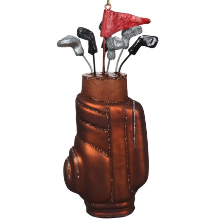 Xmas Hanging Golf Club Bag 7.1cm
