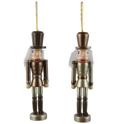  "Add a touch of traditional elegance to your holiday decor with our Nutcracker Pinewood, made from high-quality FSC 1
