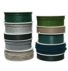 10/A Gift Wrap Ribbon In Green