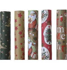 Traditional Craft Wrapping Paper 5/a