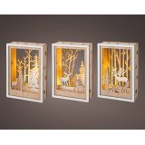 3/A Forest Scenery LED Indoor Deco, 15cm