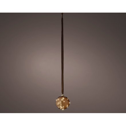 LED Indoor Ball Light Hanging Deco, 14cm
