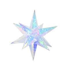 Indoor Micro-LED Iridescent Star, 30cm